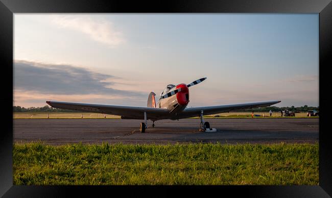 De Havilland DHC1 Chipmunk T.20 Framed Print by J Biggadike