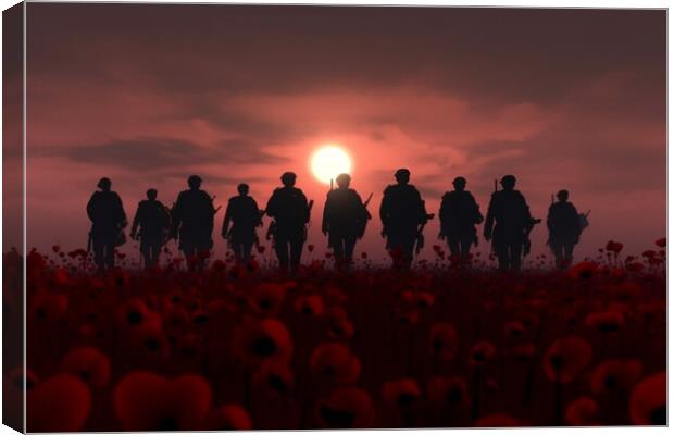 Band of Brothers Canvas Print by J Biggadike