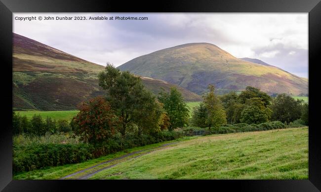 Blencathra Morning Framed Print by John Dunbar