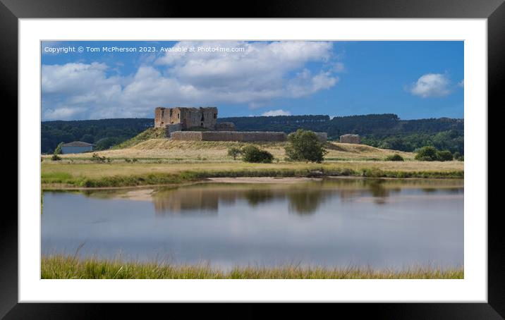 Historic Duffus Castle Moray Framed Mounted Print by Tom McPherson