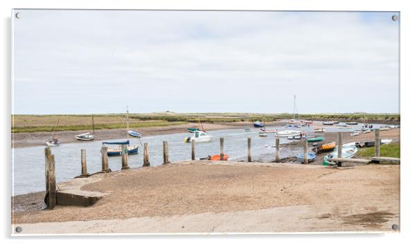 Quayside at Burnham Overy Staithe Acrylic by Jason Wells