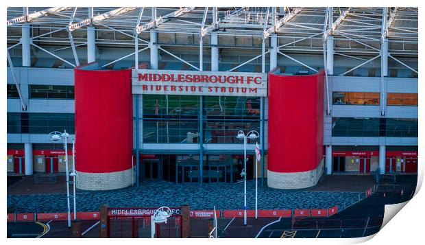 Middlesbrough FC Print by Apollo Aerial Photography
