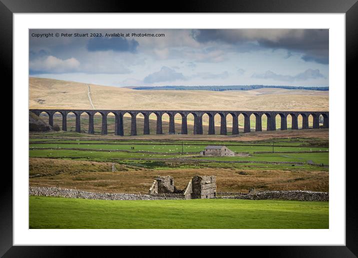 Ribblehead Viaduct Framed Mounted Print by Peter Stuart