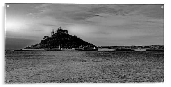 St michaels mount in cornwall Acrylic by Kevin Britland