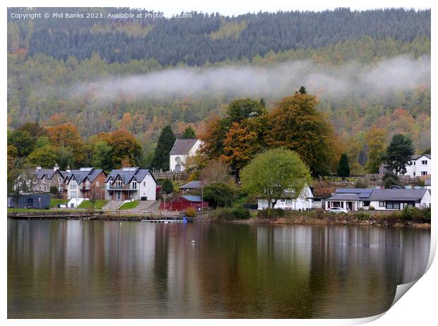 Kenmore by Loch Tay Print by Phil Banks