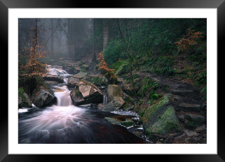 Whyming brook                Framed Mounted Print by Jason Thompson