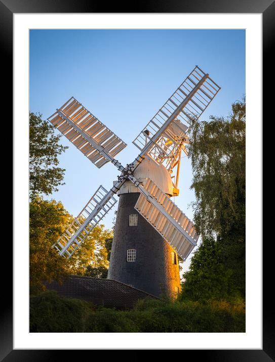 Mount pleasant windmill  Framed Mounted Print by Jason Thompson
