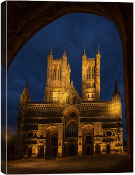  Lincoln Cathedral Canvas Print by Jason Thompson
