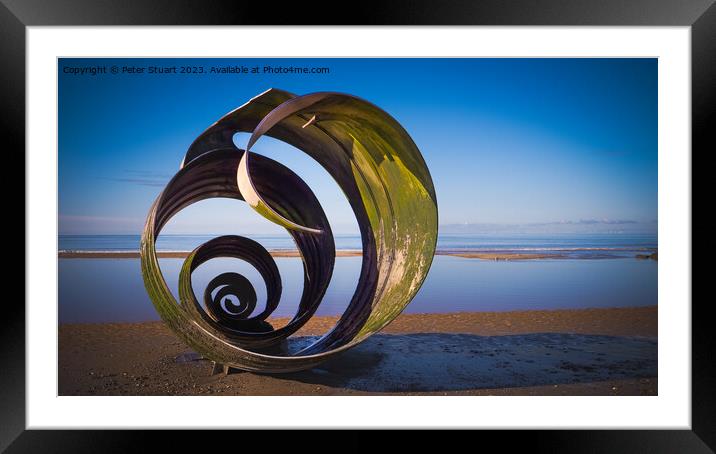 Mary's Shell Cleveleys  Framed Mounted Print by Peter Stuart