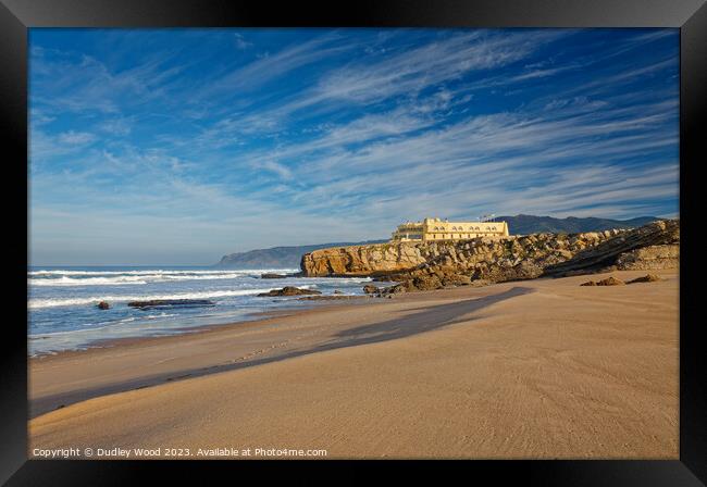 Hotel Fortaleza Guincho Framed Print by Dudley Wood