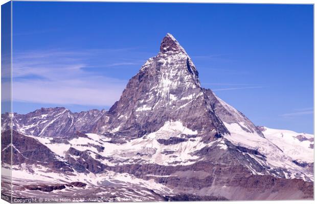 Matterhorn Canvas Print by Richie Miles