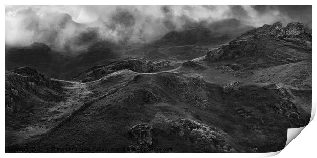 APPROACH TO A RUINED CASTLE Print by Tony Sharp LRPS CPAGB