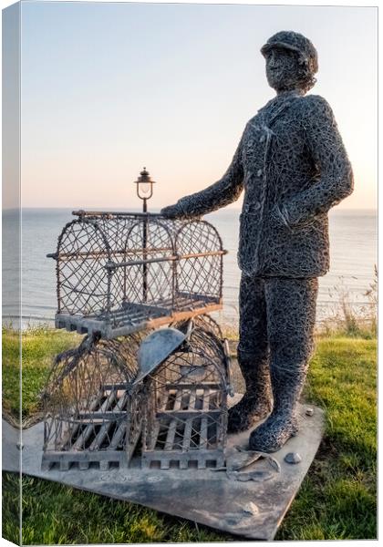 Whitby Heritage Trail: Dora Walker Canvas Print by Tim Hill