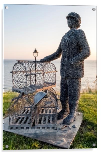 Whitby Heritage Trail: Dora Walker Acrylic by Tim Hill
