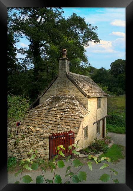 Arlington Row Cottage  Framed Print by Alison Chambers