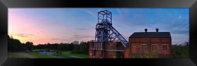 Barnsley Main Colliery Panorama  Framed Print by Alison Chambers