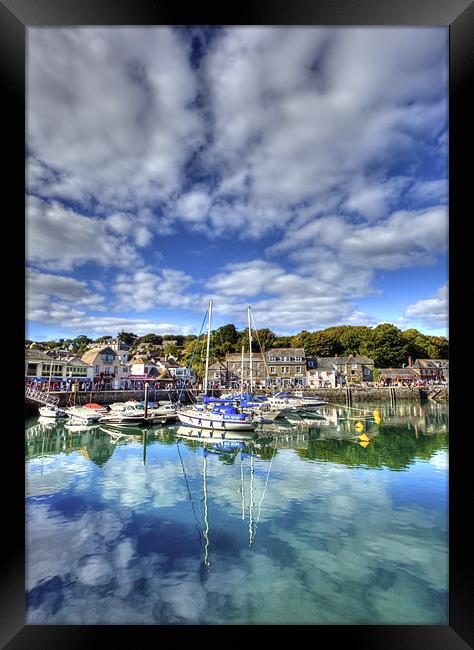 Padstow Harbour Framed Print by Mike Gorton