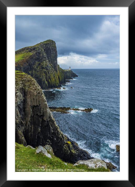 Neist Point Framed Mounted Print by Robert Hall