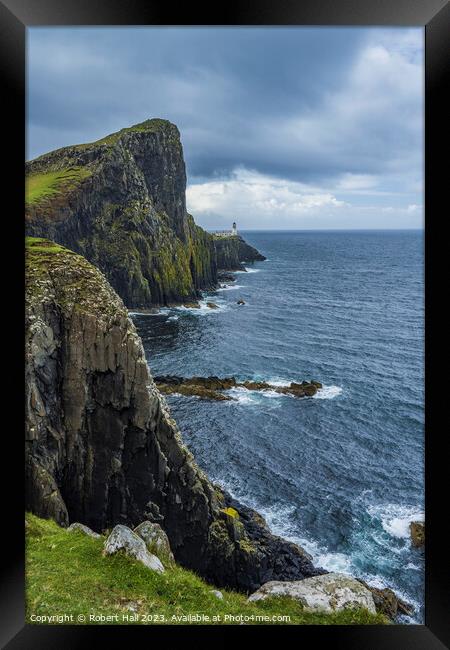 Neist Point Framed Print by Robert Hall