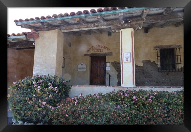 Carmel Mission, Carmel, California Framed Print by Arun 