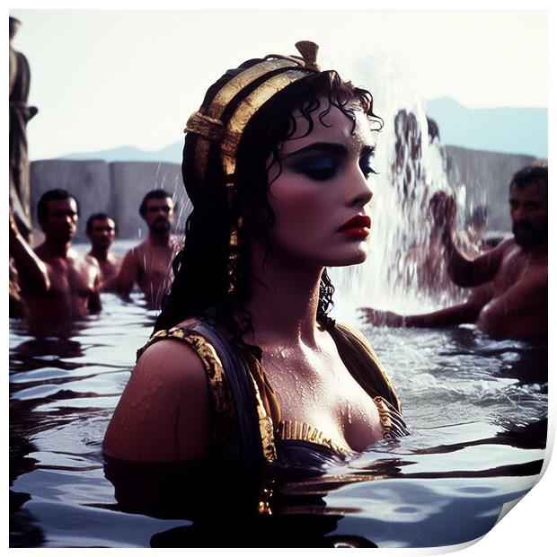 Cleopatra Print by CC Designs