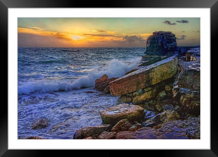 Pulpit Rock Sunset Framed Mounted Print by Darren Galpin