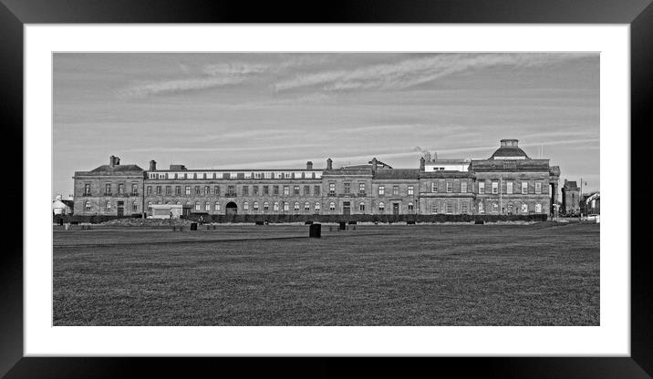 County Buildings and St John`s Tower, Ayr Framed Mounted Print by Allan Durward Photography