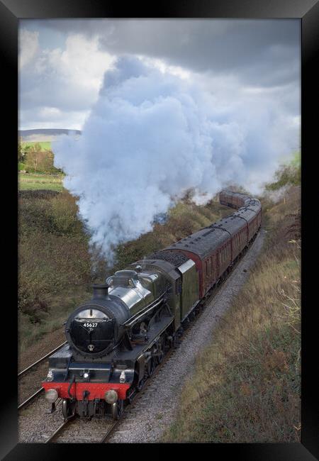 The Buxton Spa Express Framed Print by John Finney