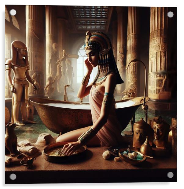 Cleopatra   Acrylic by CC Designs