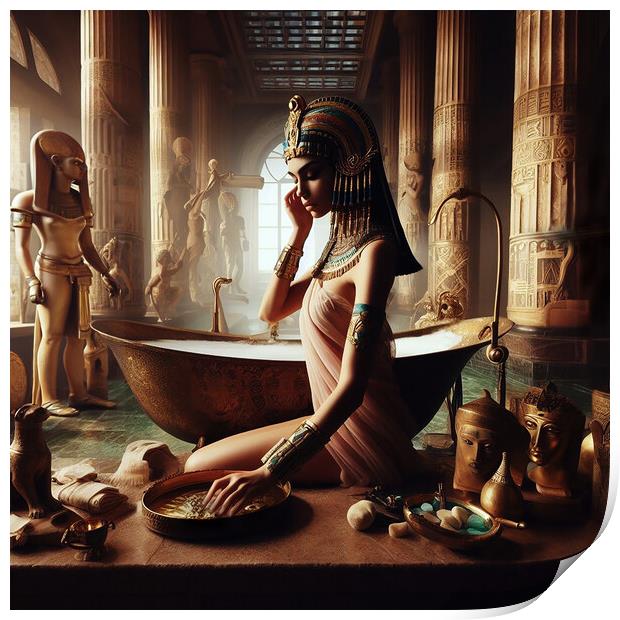 Cleopatra   Print by CC Designs
