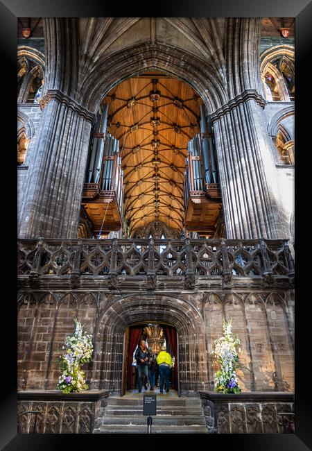 Interior Of Glasgow Cathedral Framed Print by Artur Bogacki