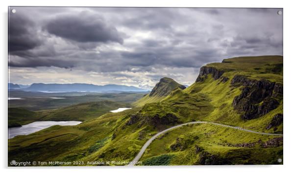 The Quiraing, Isle of Skye, Scotland Acrylic by Tom McPherson
