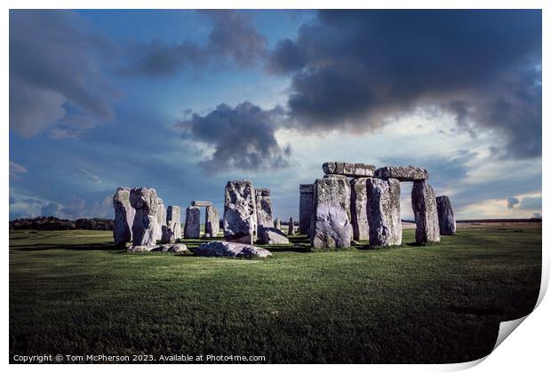 Stonehenge Print by Tom McPherson