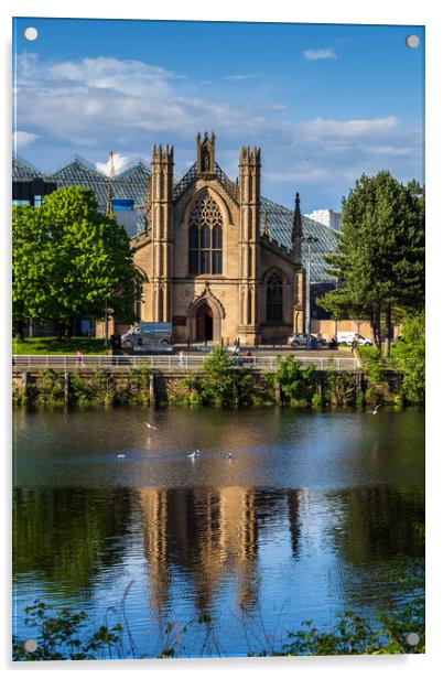 Glasgow Metropolitan Cathedral Acrylic by Artur Bogacki