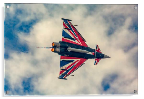 RAF Blackjack Typhoon Acrylic by Derek Beattie