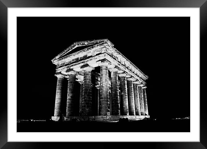 Penshaw Monument Framed Mounted Print by Northeast Images