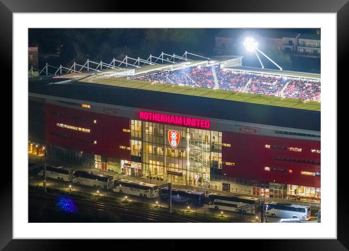 Rotherham United FC Framed Mounted Print by Apollo Aerial Photography