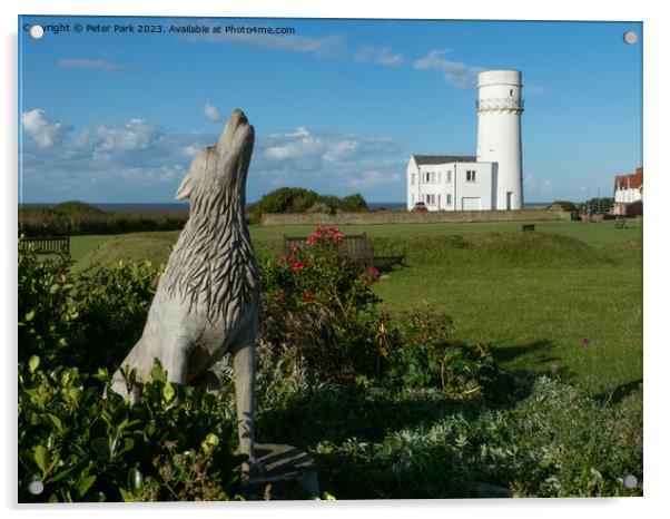 Hunstanton lighthouse Acrylic by Peter Park