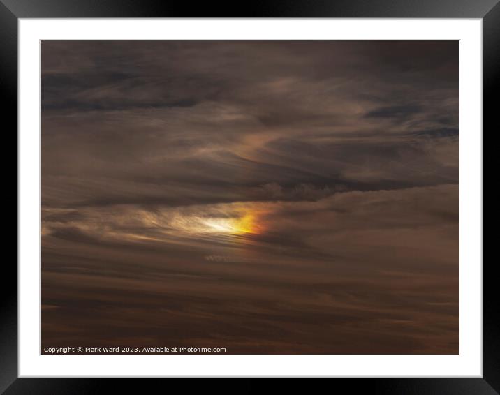 Sky Dreams Framed Mounted Print by Mark Ward