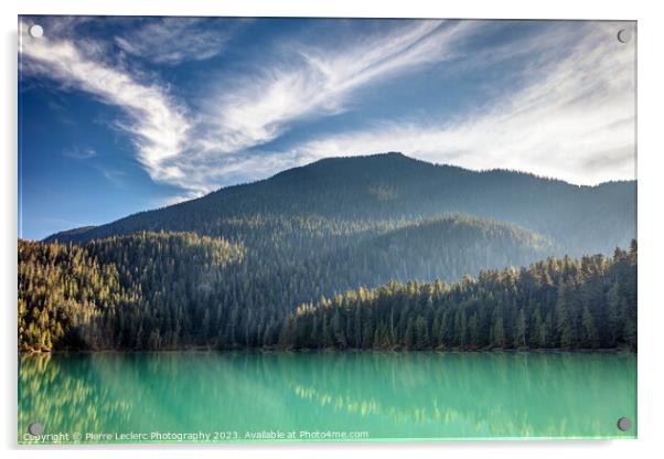 Cheakamus Lake tranquility in Whistler Acrylic by Pierre Leclerc Photography