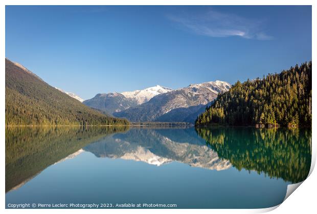 Cheakamus Lake Mirror Print by Pierre Leclerc Photography
