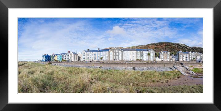 Hotels on Barmouth promenade Framed Mounted Print by Jason Wells