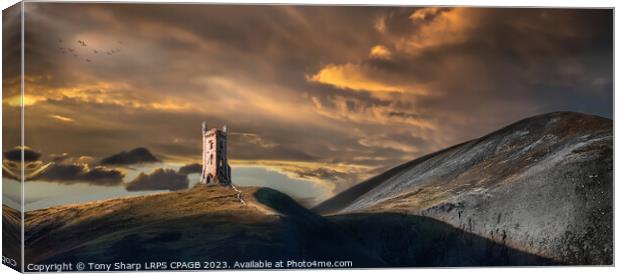 THE WATCHTOWER Canvas Print by Tony Sharp LRPS CPAGB