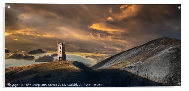 THE WATCHTOWER Acrylic by Tony Sharp LRPS CPAGB