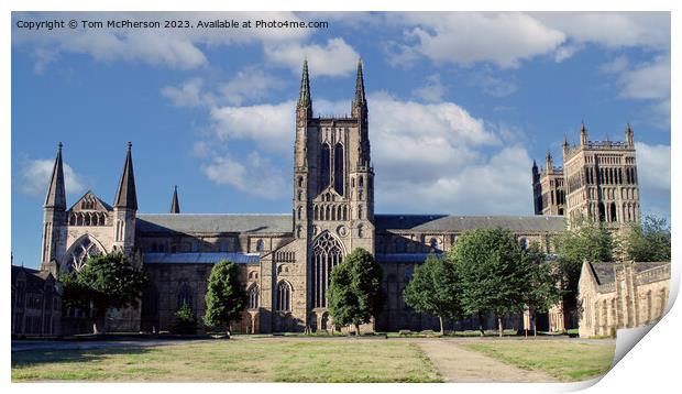 Durham Cathedral  Print by Tom McPherson