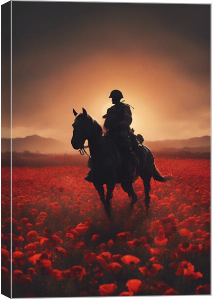 Remembrance Canvas Print by Picture Wizard