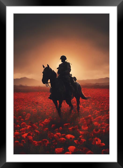 Remembrance Framed Mounted Print by Picture Wizard