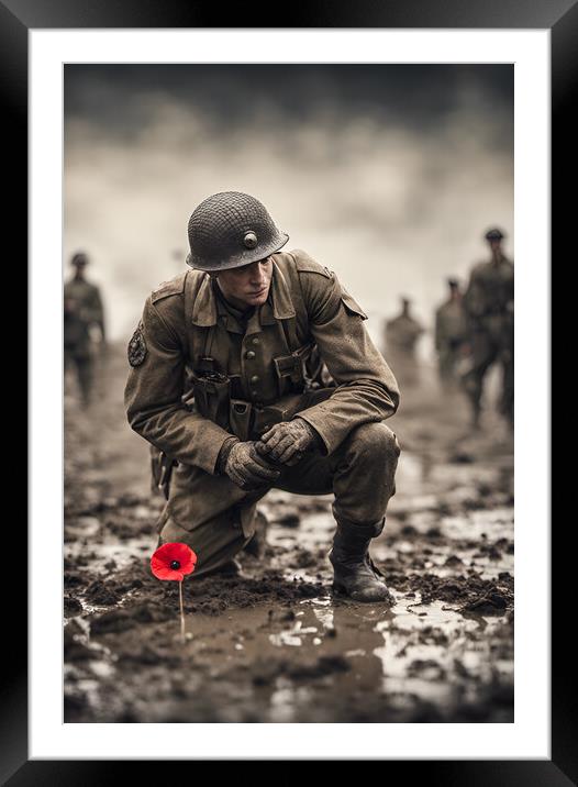 Remembrance Framed Mounted Print by Picture Wizard