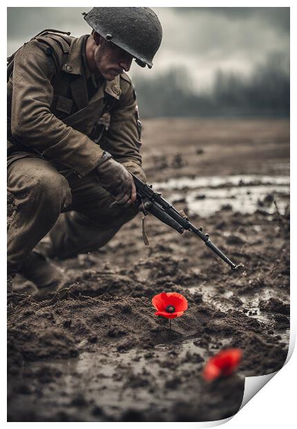 Remembrance Print by Picture Wizard