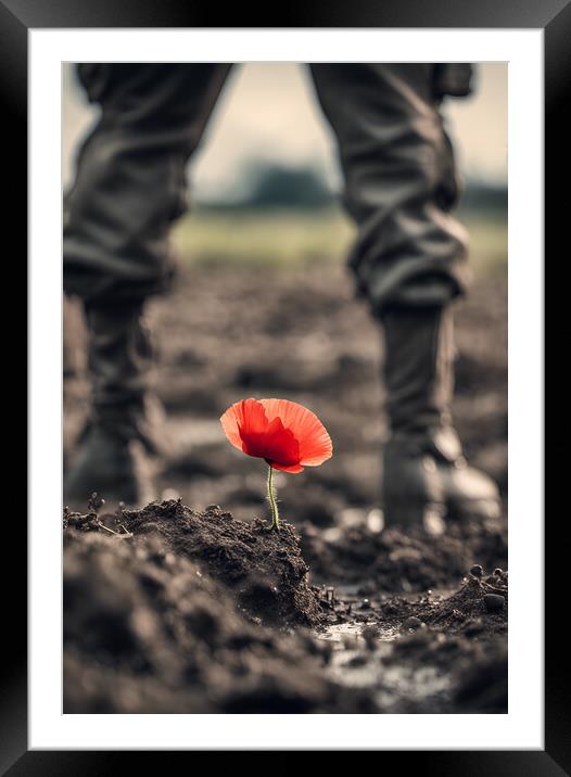 Remembrance Framed Mounted Print by Picture Wizard